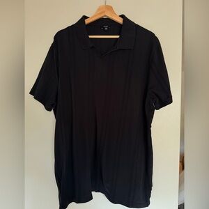 Express Men's Black Polo Shirt